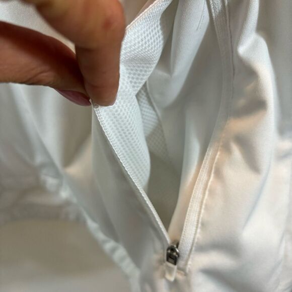 Ladies Nike Golf White Full Zip Hooded Jacket Size Medium - Picture 12 of 16